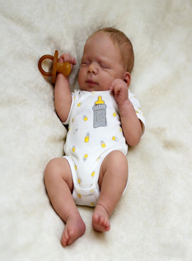 Anano Lifelike Baby Boy Doll Full Body 18 Inch Reborn Silicone Baby Newborn Soft Real Life Like Baby Doll Realistic Baby Dolls New Born Baby Doll Anatomically Correct Baby Infant Doll - Image 3