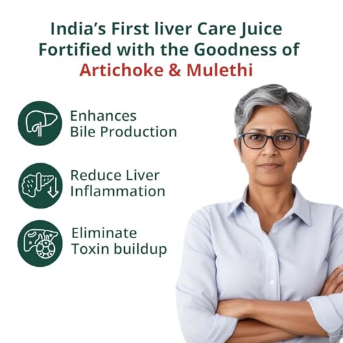 Vansaar 45+ Ayurvedic Liver Balance Juice, 1L | Supports Liver Detox, Improves Digestion & Protects Liver Health | With 6 Natural Herbs – Kalmegh, Mulethi & Bhumi Amla (1) - Image 2