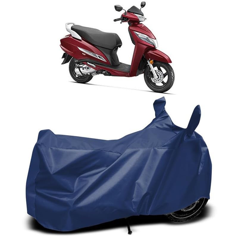 MADAFIYA Waterproof Two Wheeler Cover for Honda Activa 6G, Activa 125, Scooter - All Season Protection Bike Cover for Rain & Sun (Navy) - Image 1