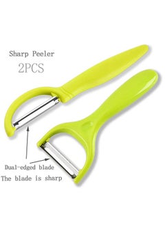 KASTWAVE 2 PCS Special Peelers for Kitchen, Fruit Peeler Apple Peeler, Potato Peeler set, Carrot Peeler, Cucumber Peeler and other Vegetable Peeler, Suitable for Left and Right Hand Use  - Image 5