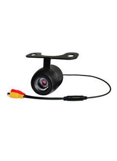 Car Backup Camera, Ip68 Waterproof Great Night Vision, Hd Reversing Camera With Light, Reverse Auto Back Up Car Camera For All Vehicles, (Round Shape) Black