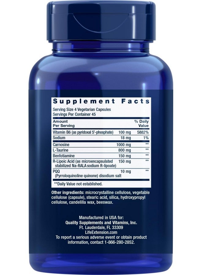 Life Extension مُحسِّن طاقة الميتوكوندريا من لايف إكستينشن مع PQQ، 180 كبسولة نباتية - Image 2