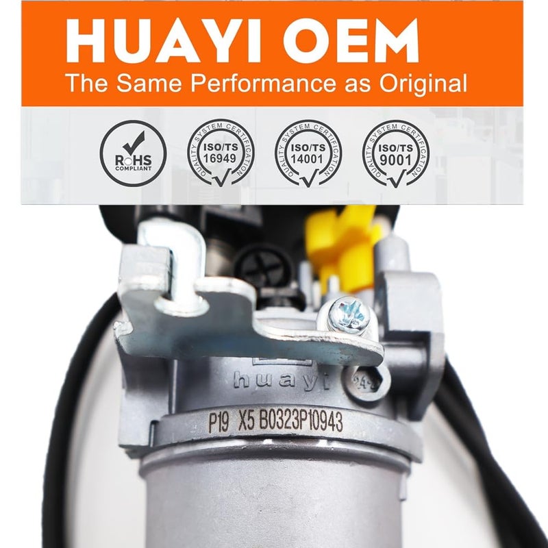 LIZAPUS Huayi OEM Carburetor kit Compatible with Predator Dual Fuel Inverter Generator 5000-Watt 71367 70143 Replacement Carb - Image 2