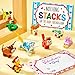 Qinline 24 Pack Easter Gifts for Kids 812 Animal Building Blocks Kit with Gift Cards for Kids School Classroom Prefilled Easter Egg Party Favors Exchange for Boy Girl Kid Basket Stuffers Fillers - Image 4
