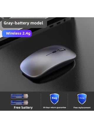 Wireless Mouse Charging Silent Bluetooth Dual-mode Home Office Laptop Desktop External Unlimited Mouse-Specifications:Gray Wireless Version [battery Version + Powerful Battery Life] - pzsku/Z235B97CFD60809CB8AB4Z/45/1744707457/a7ff40b7-dcb2-433d-800e-d842a0e8a61f