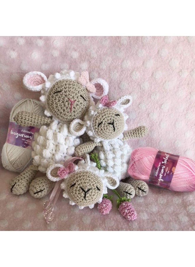 BambooMN - JubileeYarn Amigurumi Select Yarn - Baby Acrylic - Shades of Brown - 4 Skeins - Image 1