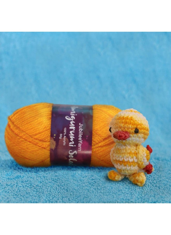 BambooMN - JubileeYarn Amigurumi Select Yarn - Baby Acrylic - Shades of Brown - 4 Skeins - Image 1