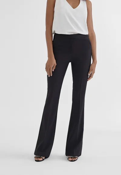 Lola Casademunt Fitted flared trousers