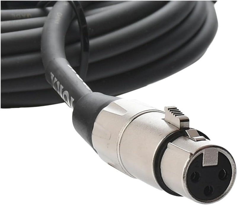 يوركس ��ابل ميكروفون -Cables Mp-280-6M Bk XLR ذكر - XLR أنثى - Image 2