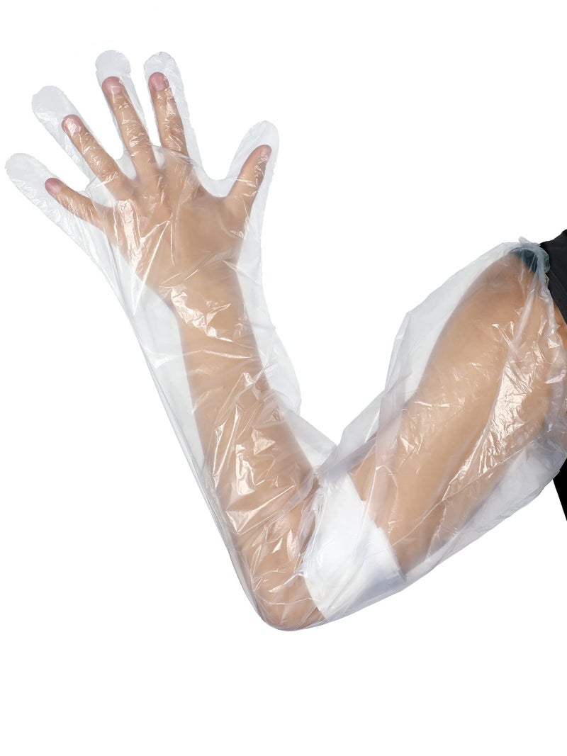 Sosation 50 Pcs Waterproof Arm Cast Cover for Shower Bath, Arm Cast Sleeve Protector, Adult Long Cast Bandage Protector Bag Covers for Shower Broken Wound Wrists Elbow(35.4 Inch) - Image 1