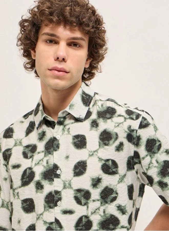THE BEAR HOUSE Men's Shirt for Casual and Formal Wear | Classic Button-Down Style for Office, Daily Use, Travel, Events & All-Season Outfits | Versatile & Stylish Wardrobe Essential for Every Occasion