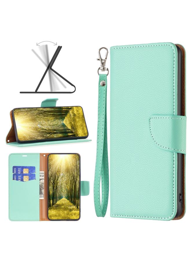 S-TOP Case For Samsung Galaxy A04 4G Litchi Texture Pure Color Leather Phone Case - Image 1