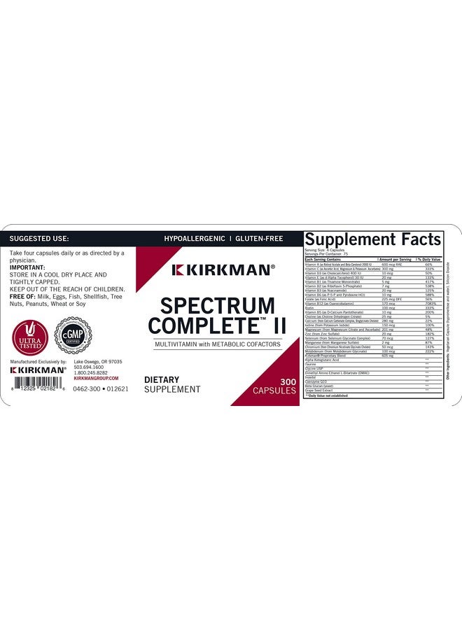 Kirkman Spectrum-Complete II Capsules - Hypo - Image 3