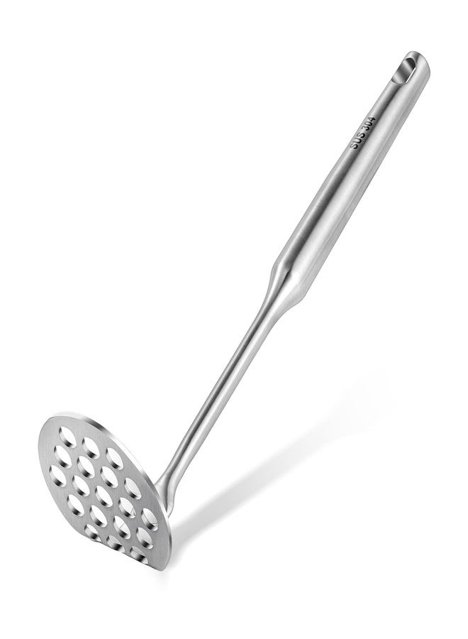 EVNSIX Potato Masher Stainless Steel Small, Mini Avocado Masher, Manual Potatoes Smasher Kitchen Tool for Avocado, Potatoes, Beans, Vegetables, 8.7Inch Metal Mashing Utensil, Dishwasher Safe - Image 1