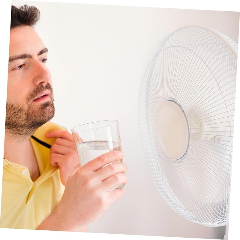 ريشف شفرات مروحة كهربائية بيضاء بديلة 14.57 × 14.57 × 1.18 بوصة للمروحة السقفية ومروحة الصندوق ومروحة التهوية - Image 5