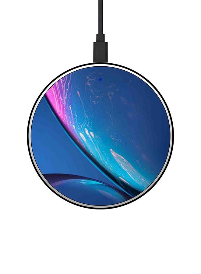 NIBEMINENT 15W Ultra Slim Fast Wireless Charger Multicolour