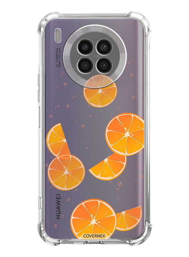 Covernex Shockproof Protective Case Cover For Huawei nova 8i Orange slices - Image 1