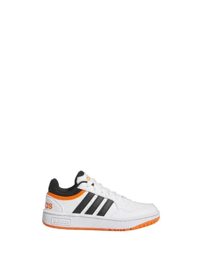 اديداس adidas Hoops 3.0 K White Basketball Shoes 10K