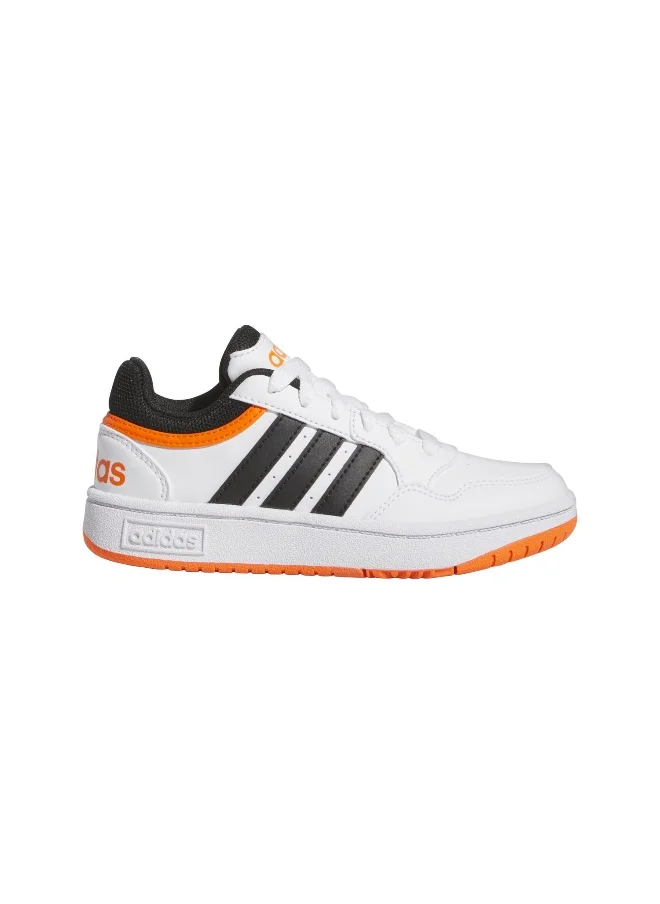 اديداس adidas Hoops 3.0 K White Basketball Shoes 10K