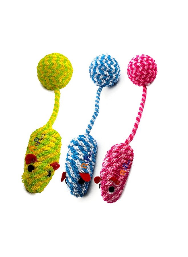 لعبة قطط إبداعية من Pet Toy Mic مصنوعة من فرو صناعي على شكل فأر صغير مزيف - قد يختلف اللون (عبوة من قطعة واحدة) - Image 4