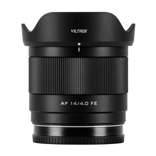 VILTROX 14mm f40 FE AF 14mm f4 E Mount Full Frame Lens for Sony eMount Prime Wide Angle Lens for Sony a6400 a6500 a6600 ZVE10 FX30 A6700 a7C ZVE10II a7 a7R a7 a7R - Image 1