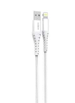 MOXOM MX-CB71 Lightning USB 1 Meter Cable White  - Image 2