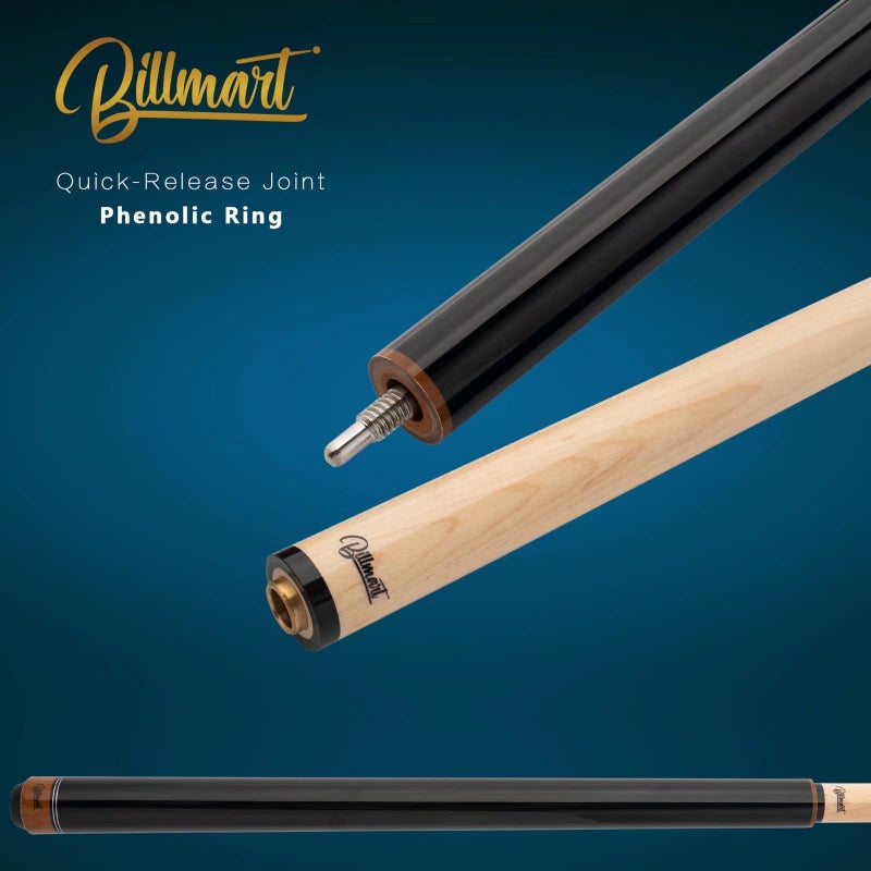 Billmart 25oz Heavy Hitter Jump Break Cue,3-Piece Jump/Break Pool Cue Stick,25-Ounce - Image 4