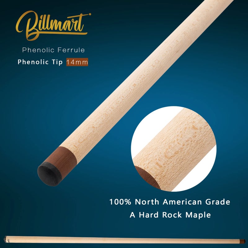 Billmart 25oz Heavy Hitter Jump Break Cue,3-Piece Jump/Break Pool Cue Stick,25-Ounce - Image 5