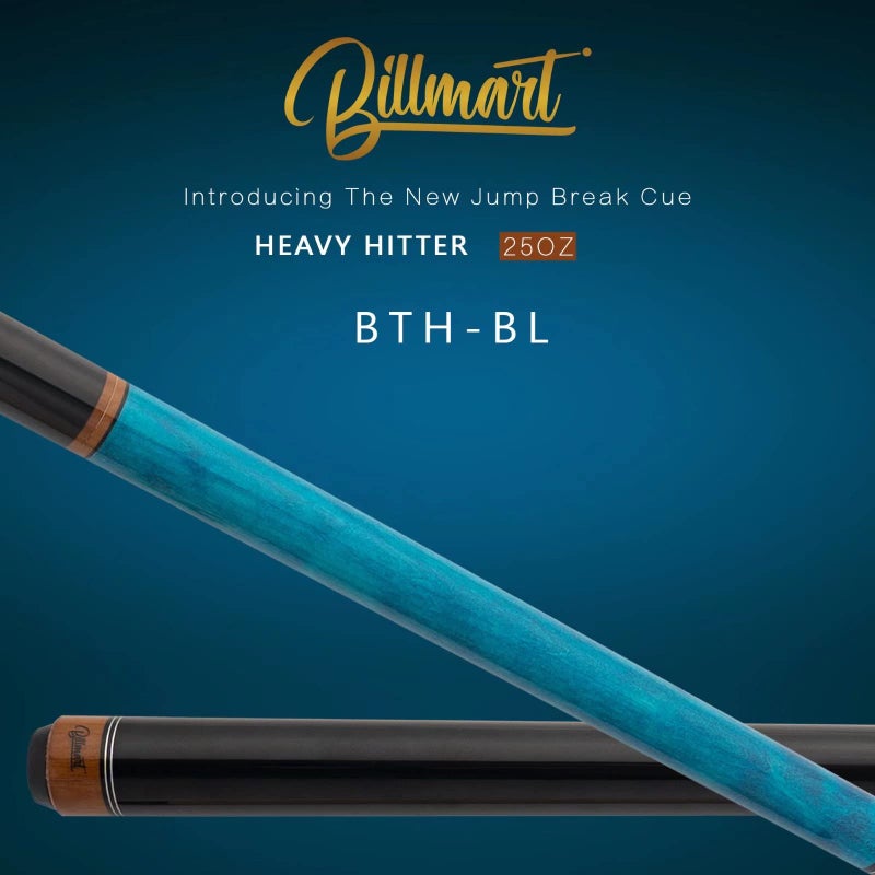 Billmart 25oz Heavy Hitter Jump Break Cue,3-Piece Jump/Break Pool Cue Stick,25-Ounce - Image 2