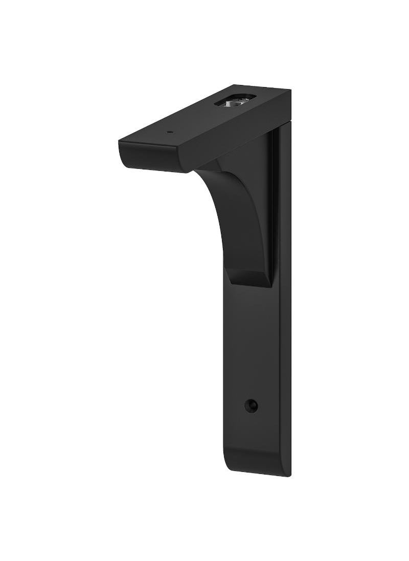 Generic Sophisticated And Durable Bracket Black 18X22 Cm - Ideal For Stylish And Compact Shelving Solutions 