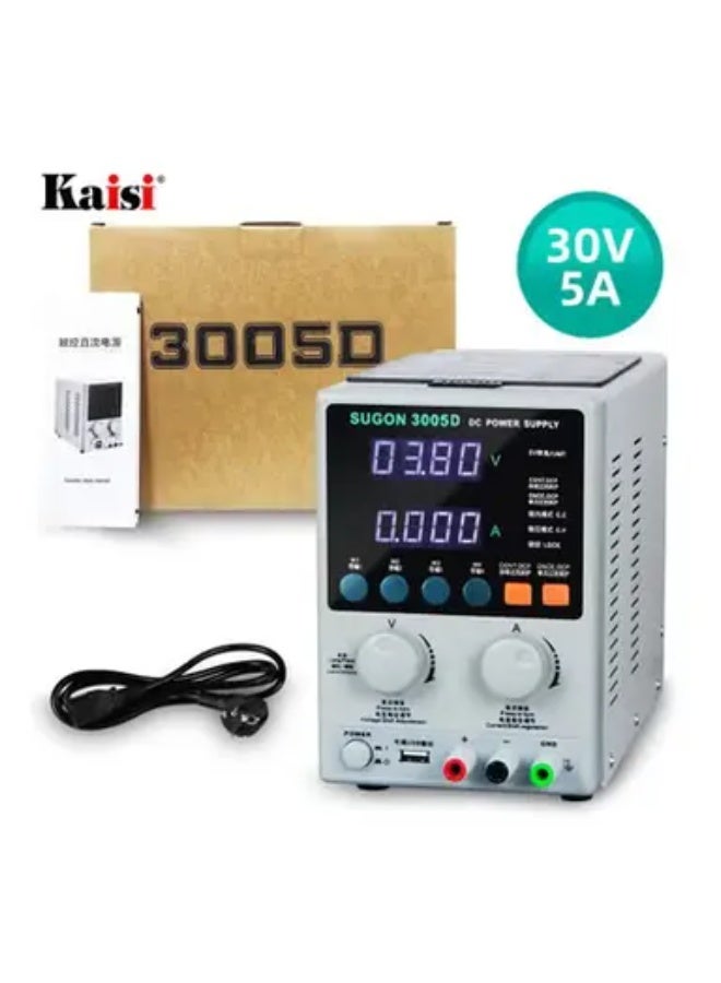 Power Supply Adjustable 4 Digits Laboratory