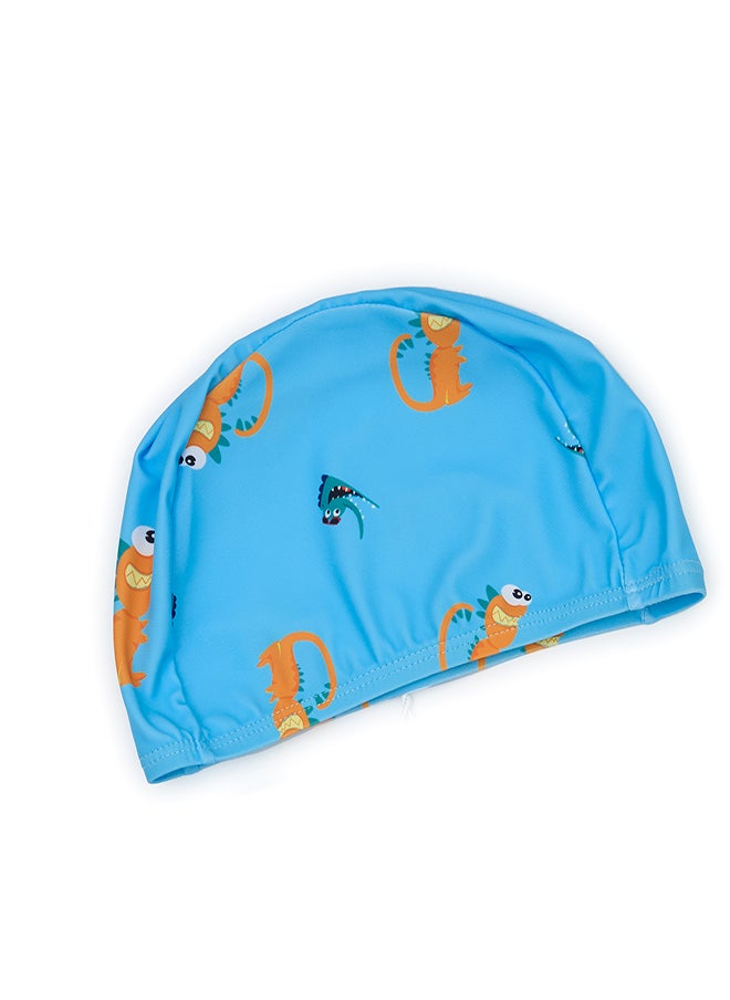 babyqlo Crocodile Fun Swimwear Set with Cap for Boys  - Image 3