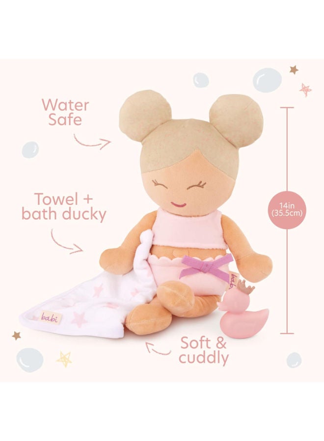 Lullababy 14-Inch Water-Safe Bath Doll - Image 3