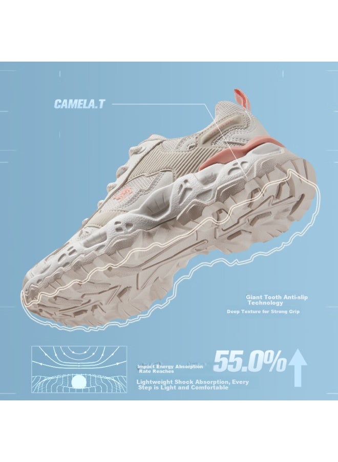 camel Camel (camel) "magic Rock" Mountaineering Shoes Outdoor Sports Hiking Shoes Men And Women Waterproof Anti-slip Climbing Shoes - Image 3