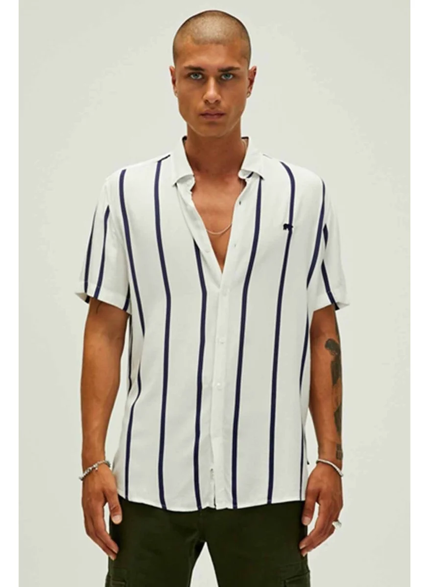 باد بير Sergio Men's Shirt 21.01.30.015ECRU