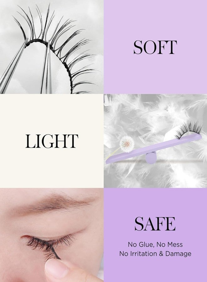 BEYELIAN Magnetic Eyelashes with Applicator, Soft Magnetic Lashes Natural Look Comfortable & Secure Fit Easy to Apply Reusable CS100-2 - Image 4