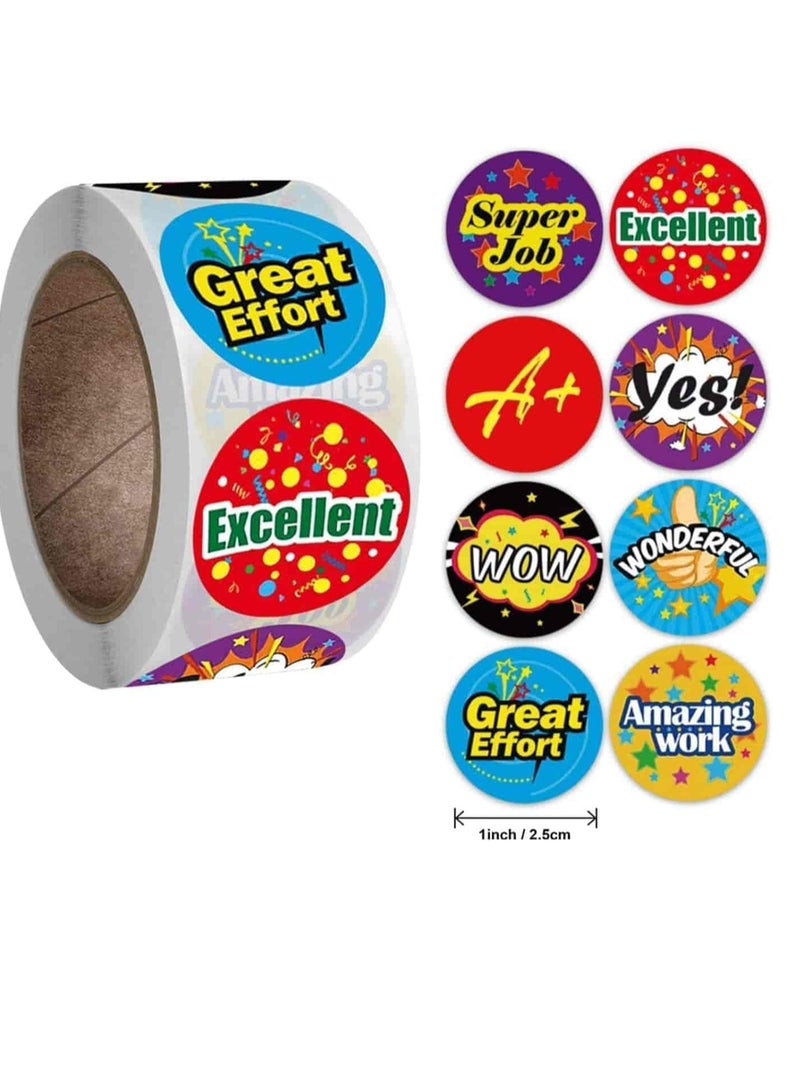 ميتوي 1000 قطعة ملصقات مكافأة للمعلمين - Image 3