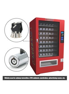 SYOSI Vending Machine Lock and Key, 2 Pack Universal Security Soda Machine Lock with Tubular Keyway Fits Most T Handle Locks, Replacement for Coke Snack Candy Machine Lock  - Image 2