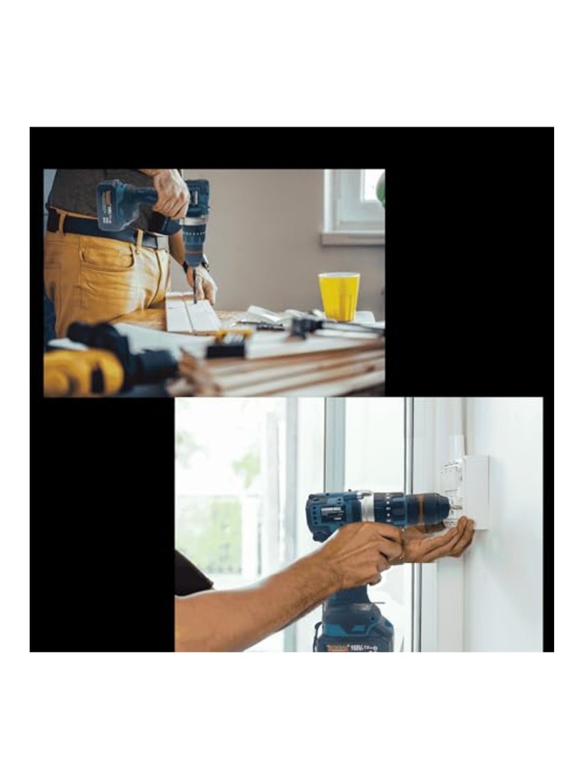 13mm Chuck Cordless Drill Set with 168VF, 7.0Ah Battery,Brushless motor, 65N·m Torque, No-load speed, Adjustable torque Settings, Multi-function drill