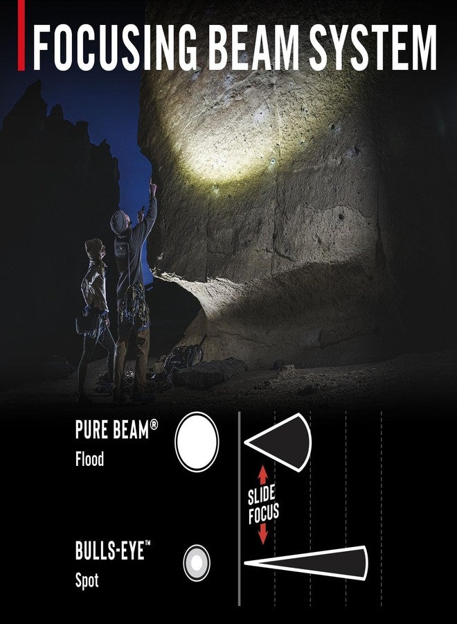 كوست مصباح يدوي COAST XP11R ثنائي الطاقة LED قابل لإعادة الشحن، 3000 لومن، أسود - Image 2