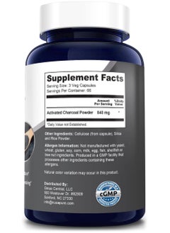 NusaPure Activated Charcoal 840MG 200 veg Caps  - Image 2