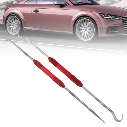 ePathChina 2PCS Hook and Pick Set Puller, Remover Rolling Flower Handle Multi Angle Hook Pick Tool Set for Remove The Small Fuse, Gasket, Spring, O Ring - Image 5