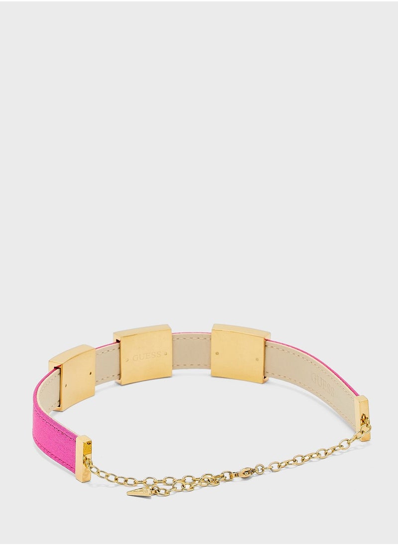 GUESS - Squared Choker Necklace - Image 1