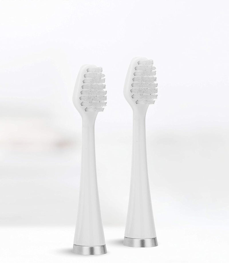 Supersmile Series II LS45 Replacement Brush Heads - 2 Count with 45° Soft Angled Bristles for Sonic Pulse Toothbrush - Image 4