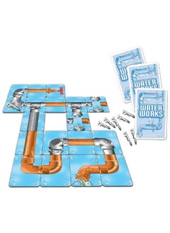 Winning Moves Winning Moves Games Classic Waterworks USA, Leaky Pipe Card Game, for 2 to 4 Players, Ages 8+  - Image 3