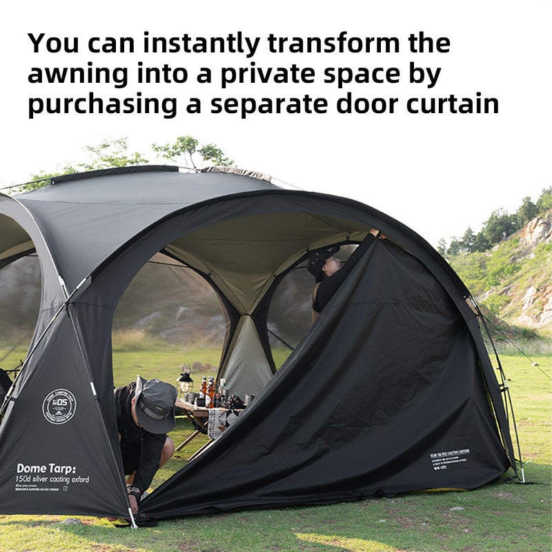 2pcs Door Net for Canopy Tent Dome Canopy Camping Sun Protection Waterproof Canopy - Image 3