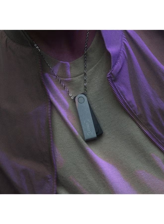 Ledger Nano X Hardware Wallet | Safest Crypto & NFT Cold Storage, Big Screen + Wireless Bluetooth & Type-C Connectivity, 5500+ Assets & Coins Supported, for iOS & Android, MacOS & Windows - Black - Image 4