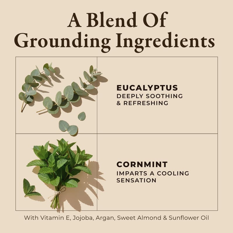 Gya Labs Eucalyptus Mint Massage Oil - 6.76 Fl Oz - Eucalyptus Mint Massage Oil for Sore Muscles and Relaxing Massages, Invigorating Scent - Non-Greasy Formula, Non-GMO and Cruelty-Free - Image 3