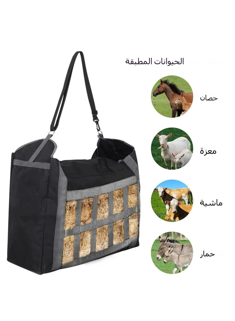 general Horse Hay Weed Storage Bag Oxford Cloth Weary Dead Grass Bag Hay Bag Pet Thatch Bag  - Image 2