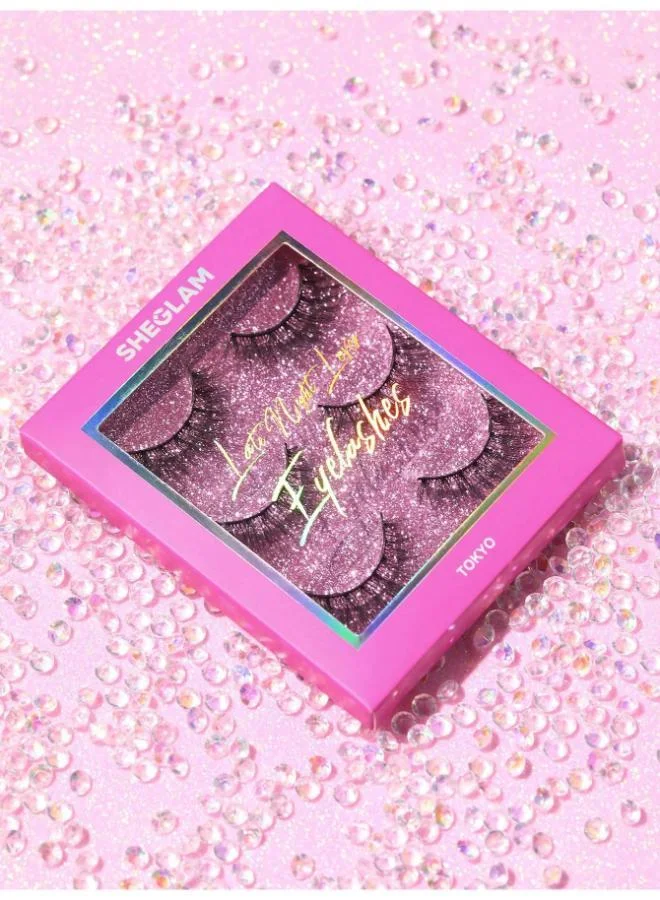 شيجلام Late Night Lover Full Volume False Eyelashes-Tokyo
